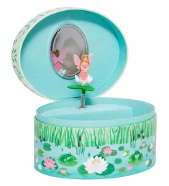 Petit Monkey Smykkeskrin m. Musik - 9x15,5x12 cm - Water Fairy -