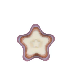 Petit Monkey Stabletårn Stjerner - Silikone - Lilla/Rosa Mix