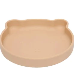 Petit Monkey Tallerken m. Sugekop - Silikone - Bear - Honey