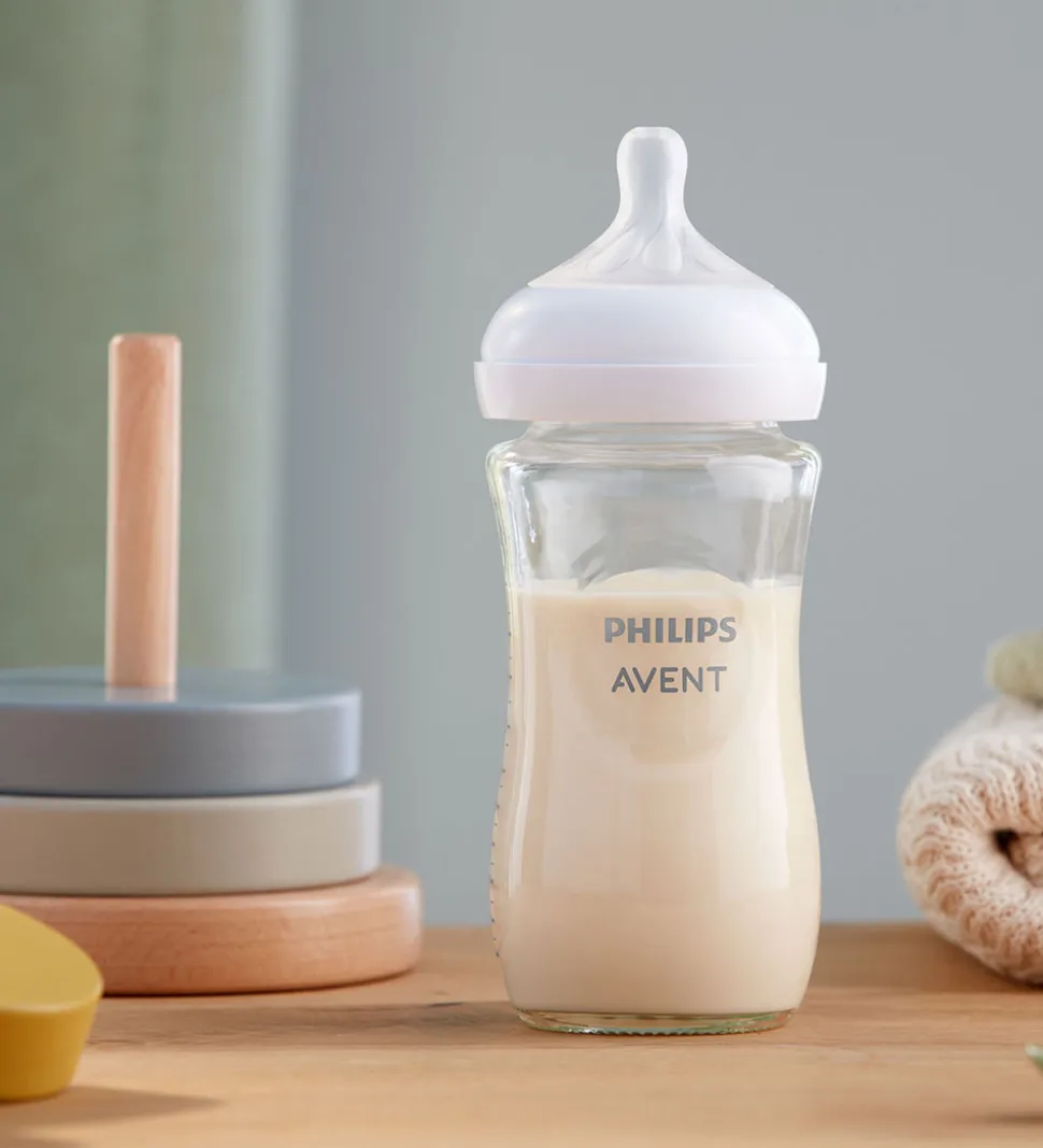 Philips Avent Sutteflaske - Glas - Natural Response - 240 ml - K