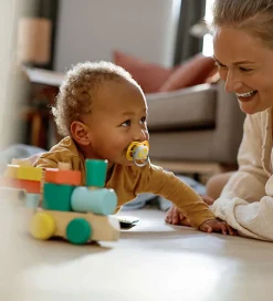 Philips Avent Sutter - 2-pak - Ultra Air - Hvid/Gul m. Print