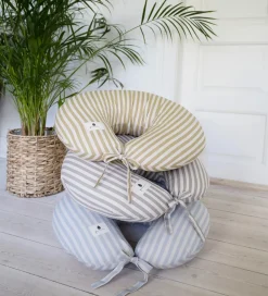 Pine Cone Ammepude - Kapok - Nora - Mustard Stripe