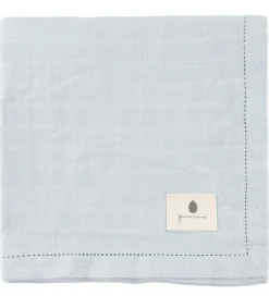 Pine Cone Babysvøb - 120x120 cm - Björk - Blue Blossom