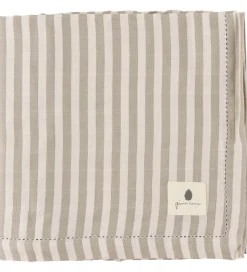 Pine Cone Babysvøb - 120x120 cm - Björk - Mushroom Stripe