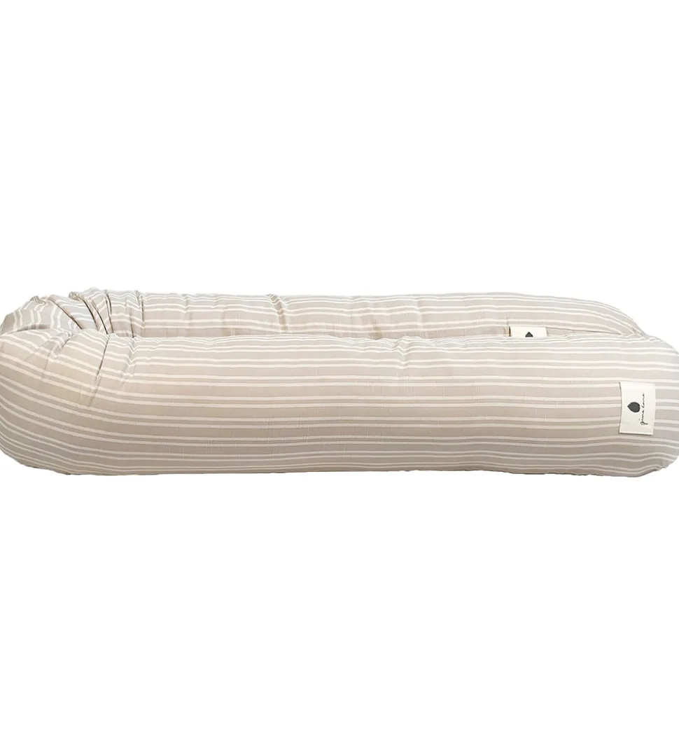Pine Cone Graviditetspude - 14x190 cm - Beige Stripe