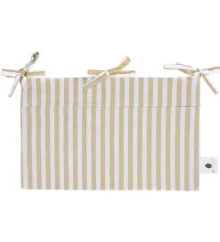 Pine Cone Sengelomme - 24x39 cm - Vida - Mustard Stripe