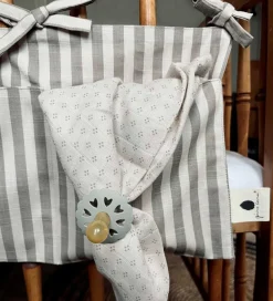 Pine Cone Sengelomme - 24x39 cm - Vida - Mushroom Stripe