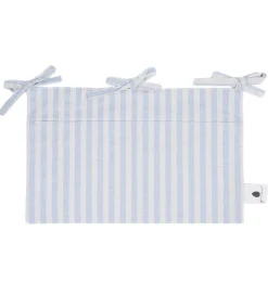 Pine Cone Sengelomme - 24x39 cm - Vida - Blue Blossom Stripe