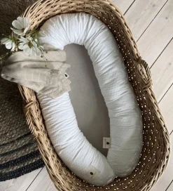 Pine Cone Sengerand - 13x190 cm - Ellie - Cloud