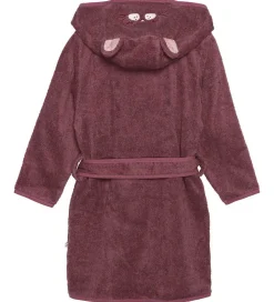 Pippi Baby Badekåbe - Old Rose m. Kat