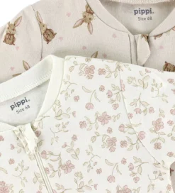 Pippi Baby Heldragter - Natdragter - 2-pak - Violet Ice