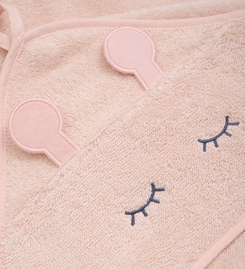 Pippi Babyhåndklæde - 83 x 83 cm - Rose Dust