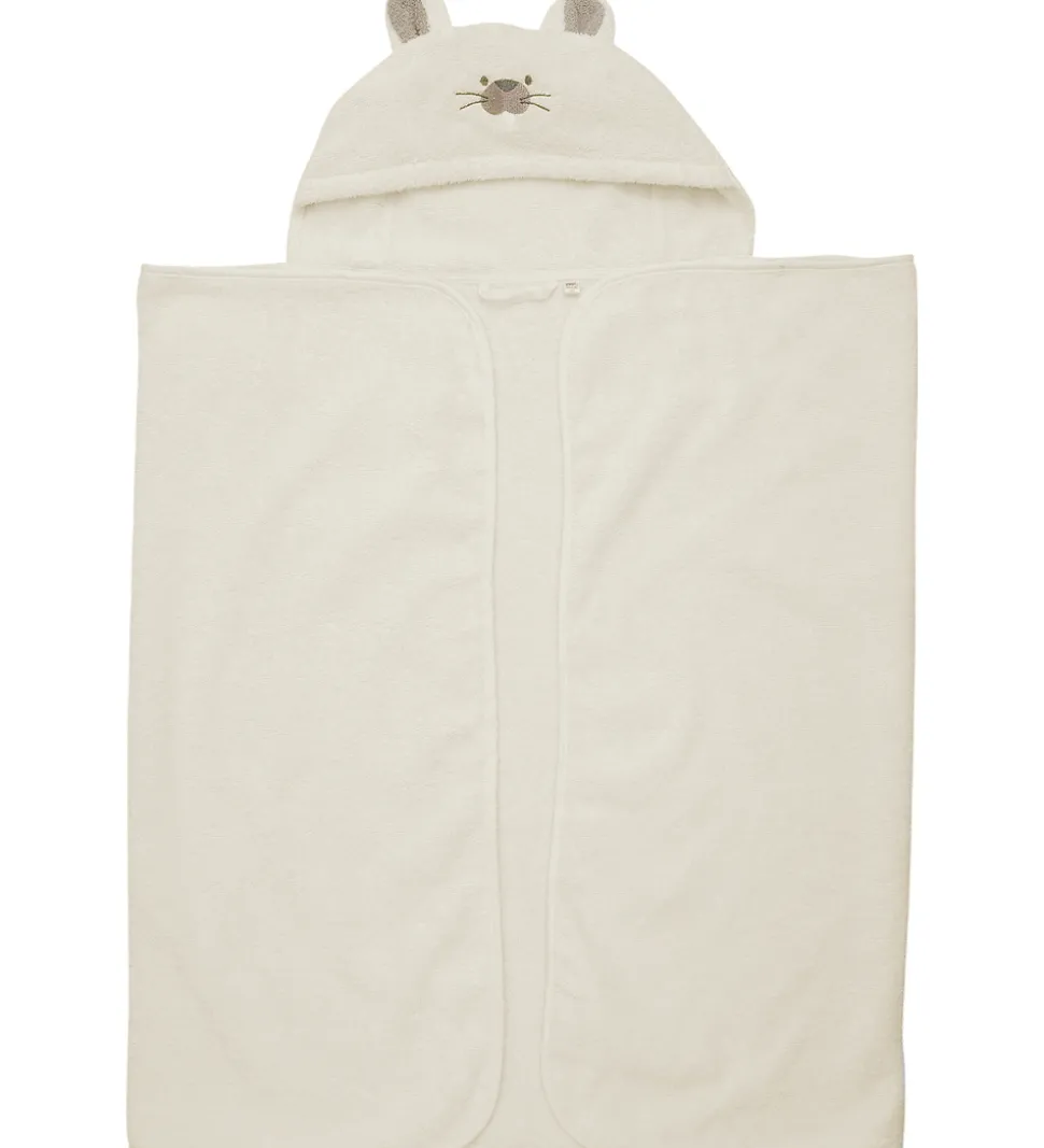 Pippi Babyhåndklæde - 70x120 cm - Egret