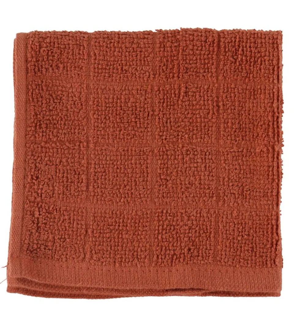 Pippi Vaskeklude - 4-pak - 27x27 - Redwood