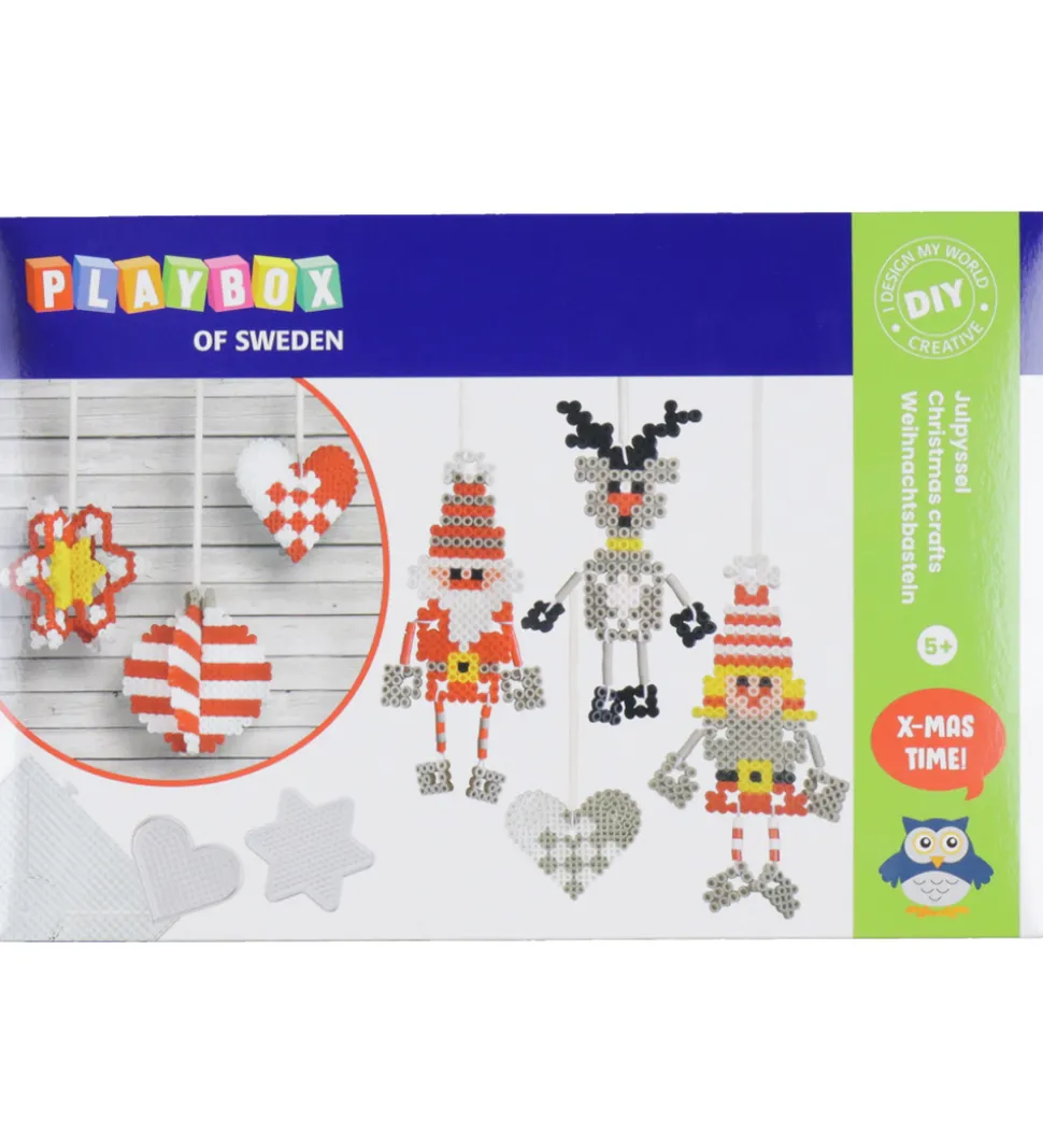 Playbox Perlesæt - 4000 stk. - Julepynt