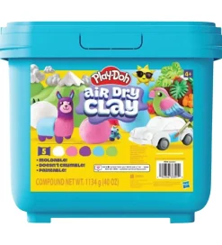 Play-Doh Modellervoks - Air Dry Clay - 5-pak - Color Tub