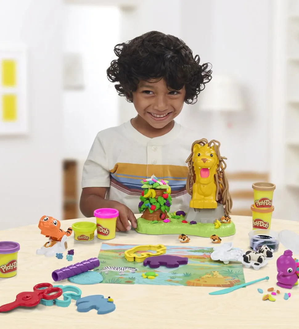 Play-Doh Modellervoks - Growin' Mane Lion And Friends