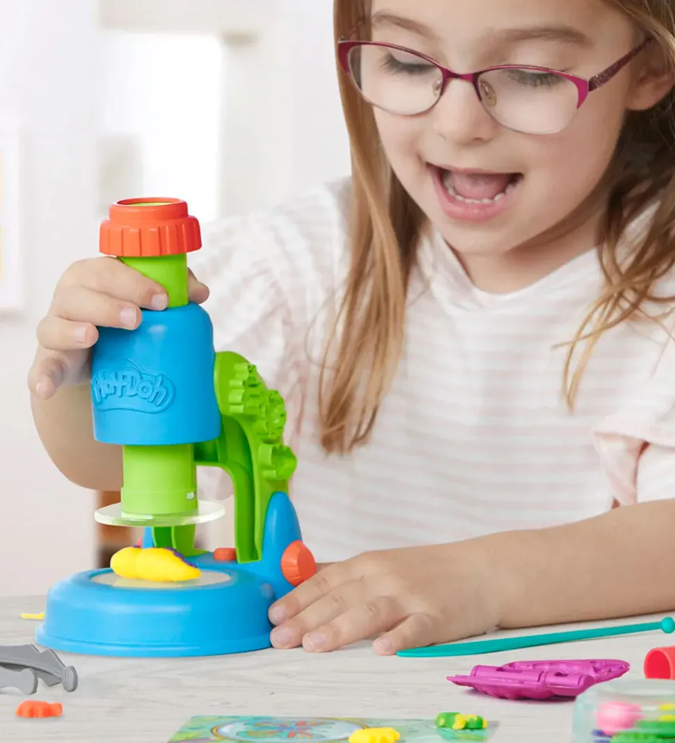 Play-Doh Modellervoks - Light & Look Microscope