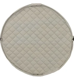 Play&Go Legetøjstæppe - Ø120 - Soft Organic - Meadow Green