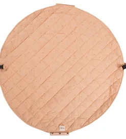 Play&Go Legetøjstæppe - Ø120 - Soft Organic - Fleuri