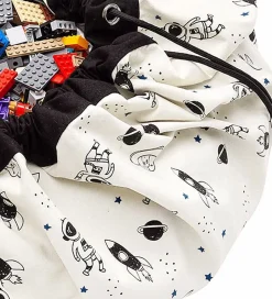 Play&Go Legetøjstæppe - Ø140 cm - Space Glow