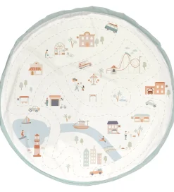 Play&Go Legetøjstæppe - 140 cm - 2-i-1 - City