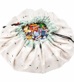 Play&Go Legetøjstæppe - Ø140 cm - Swan