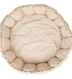 Play&Go Legetæppe - 3-i-1 - Ø130 cm - Bloom Stripes Blue