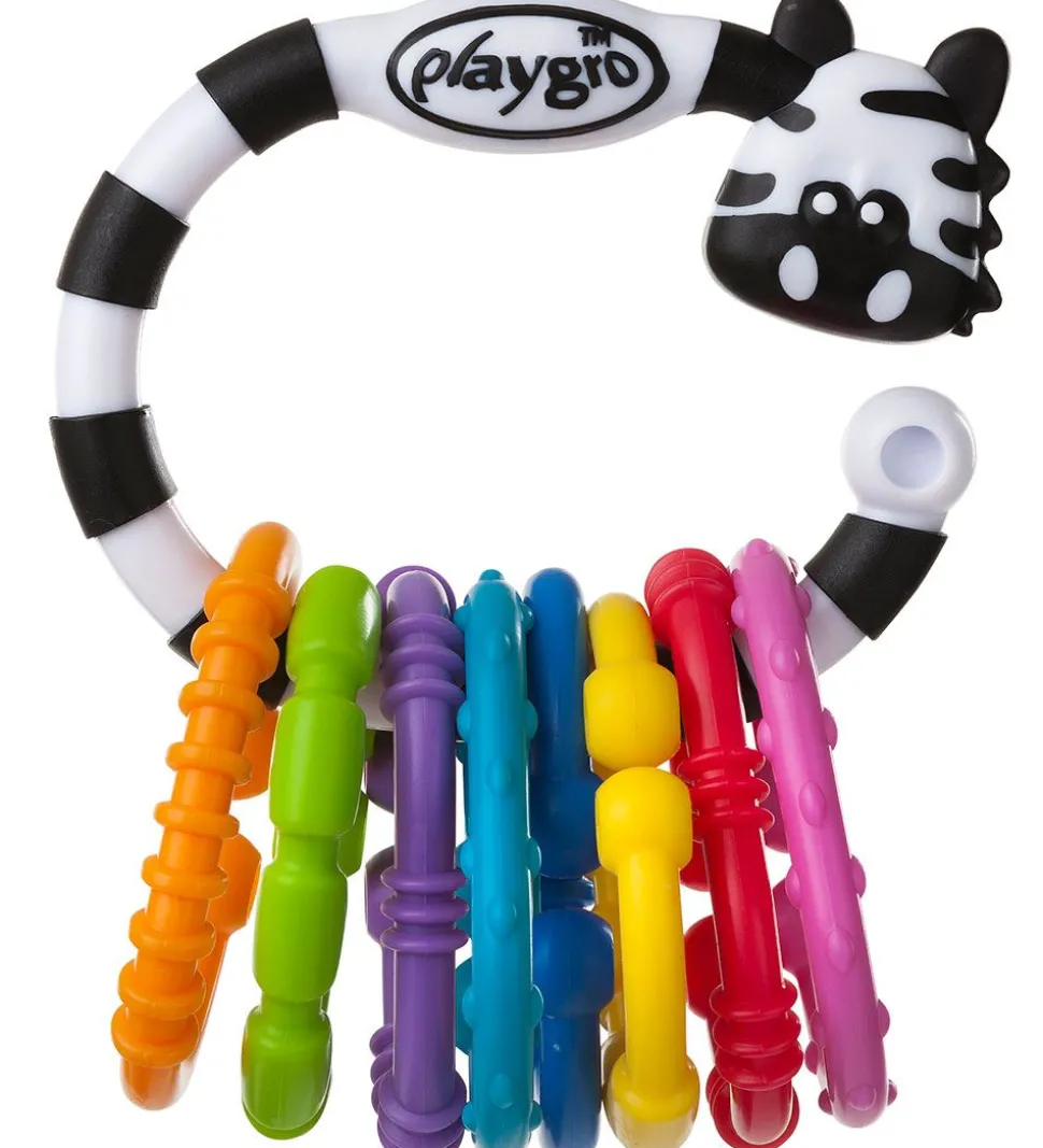 Playgro Ophængsringe - 9 stk - Zebra