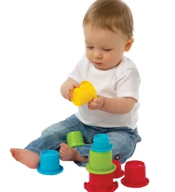 Playgro Stablelegetøj - Stabelkopper - 9 stk - Multifarvet