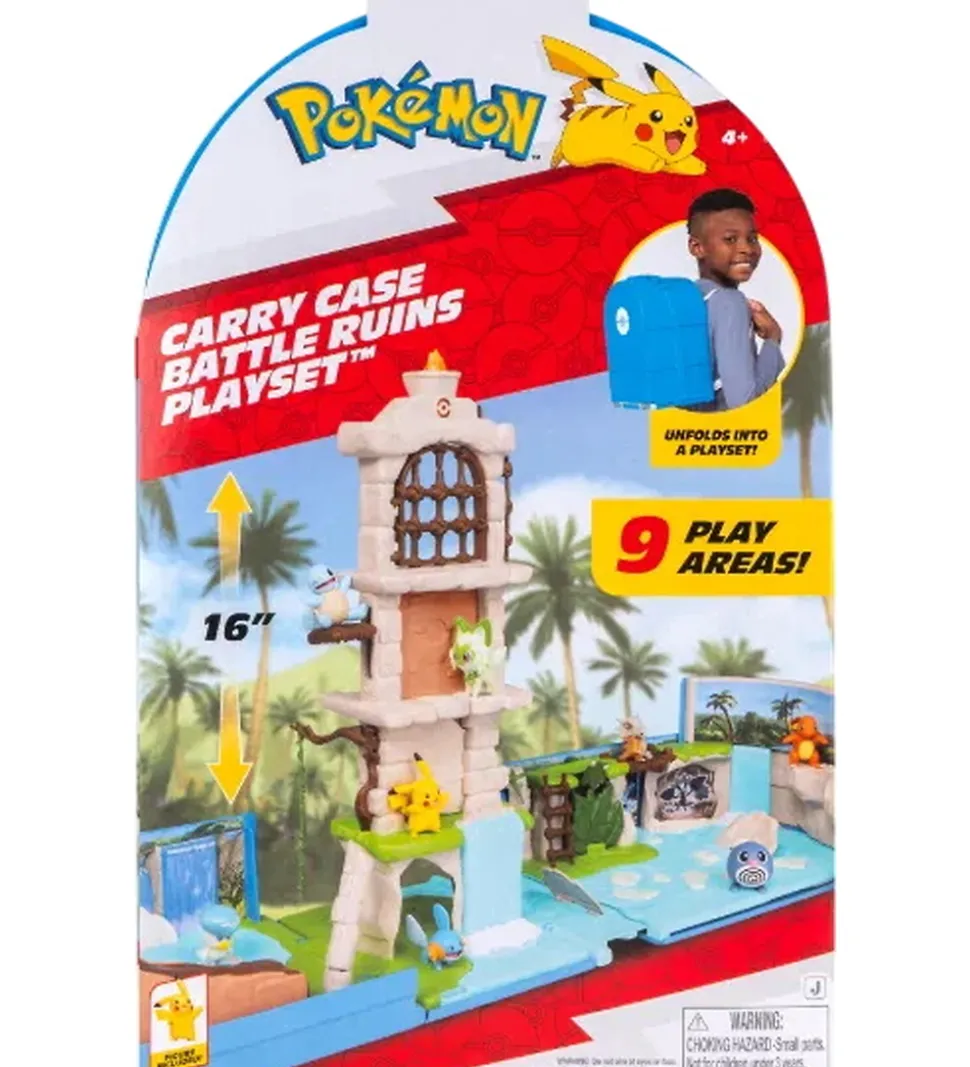 Pokemon Legesæt - Carry Case - Battle Ruins