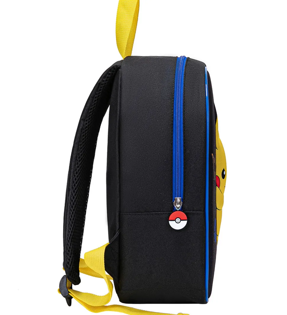 Pokémon Børnehavetaske - Sort m. Pikachu