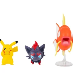 Pokémon Figurer - Battle Figure - Pikachu/Magikarp/Zorua