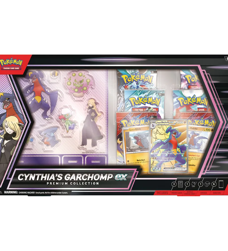 Pokémon Samlekort - Cynthia's Garchomp ex Box - Prem. Collection