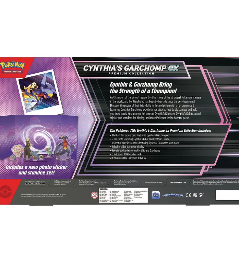 Pokémon Samlekort - Cynthia's Garchomp ex Box - Prem. Collection