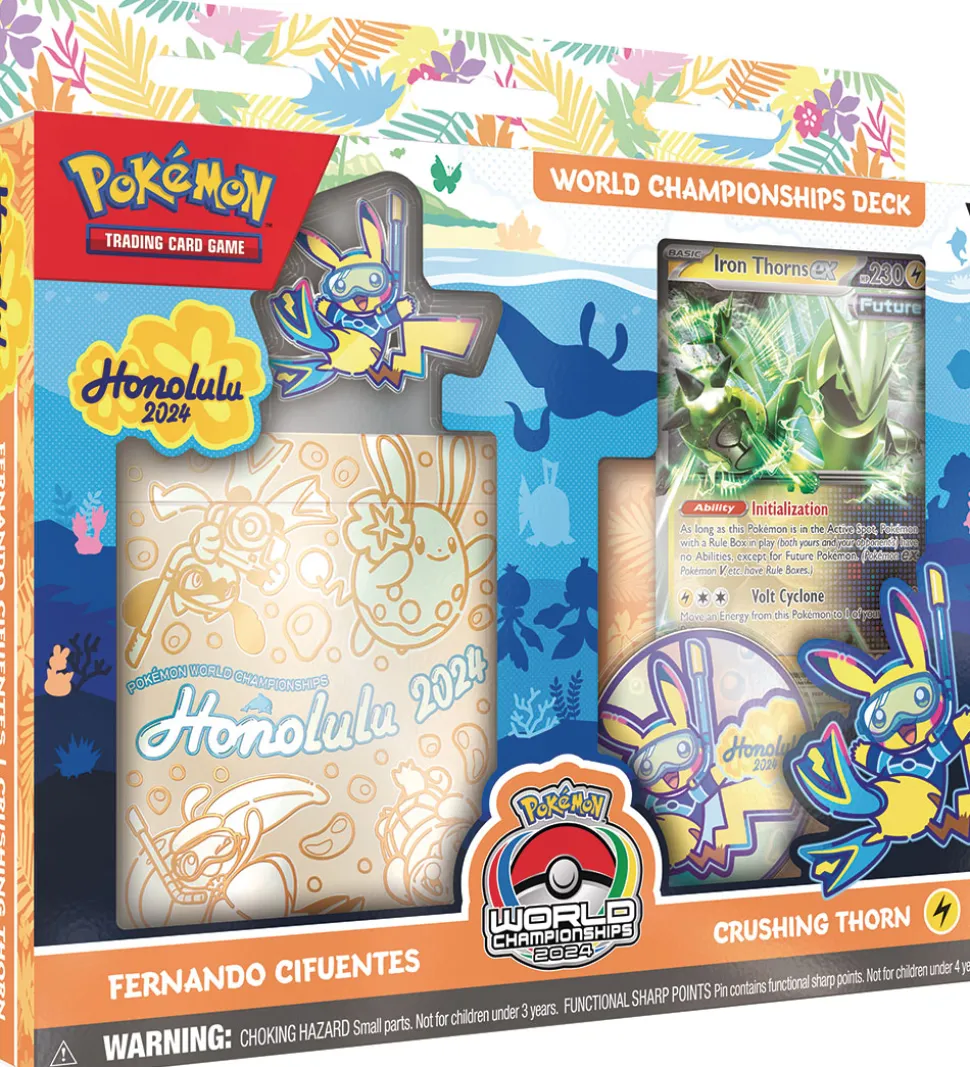 Pokémon Samlekort - World Championships 2024 - Crushing Thorn
