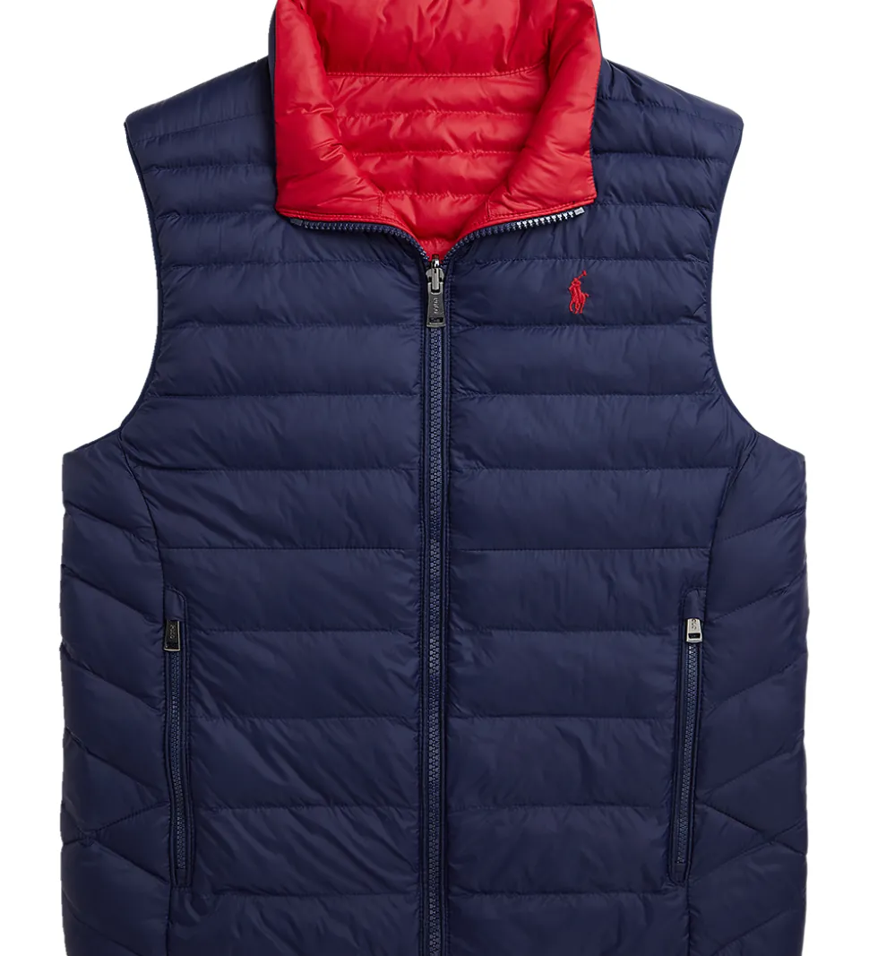 Polo Ralph Lauren Dynevest - Vendbar - Navy/Rød