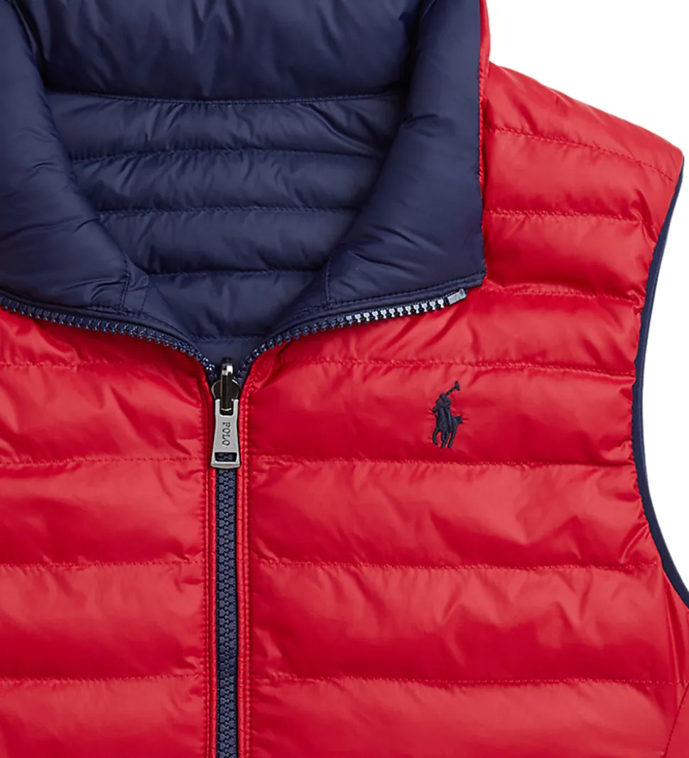 Polo Ralph Lauren Dynevest - Vendbar - Navy/Rød