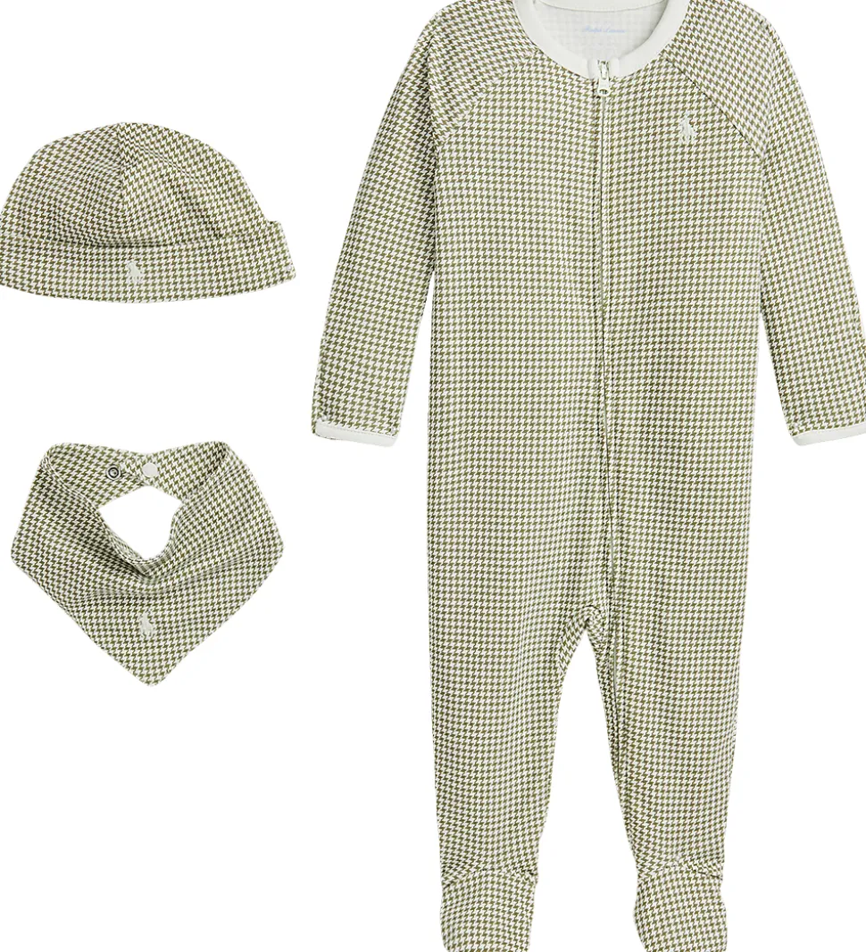 Polo Ralph Lauren Gaveæske - 3 Dele - Grå/Hvidternet