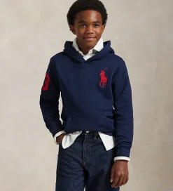 Polo Ralph Lauren Hættetrøje - Refined Navy m. Rød