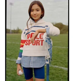 Polo Ralph Lauren Shorts - Polo Sport - Blå m. Print