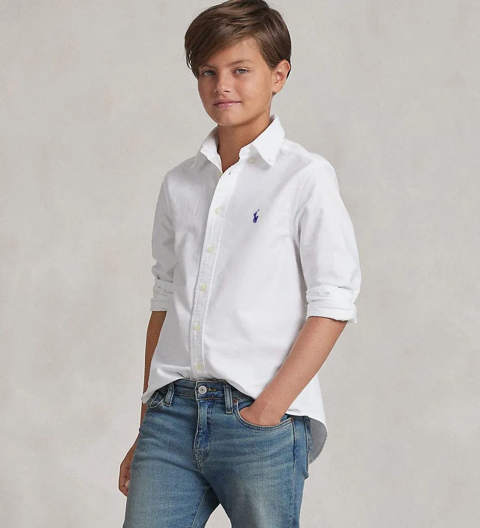 Polo Ralph Lauren Skjorte - Hør - Hvid