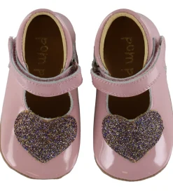 Pom Pom Ballerina Hjemmesko - Beginners Heart - Dusty Rose Peten