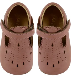 Pom Pom Ballerina Hjemmesko - T-Bar - Nostalgic Rose