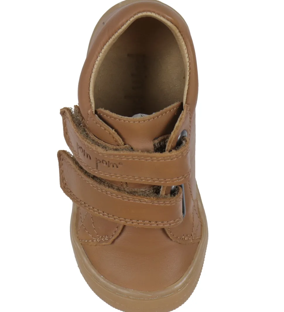 Pom Pom Begyndersko - First Sport Velcro - Camel