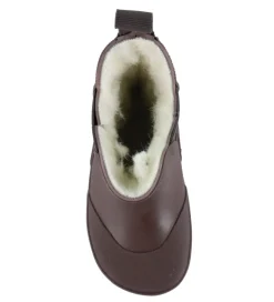 Pom Pom Gummistøver m. For - Ankel - Chocolate