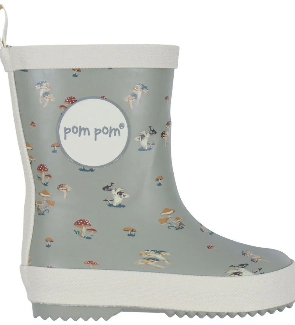 Pom Pom Gummistøvler - Fungi