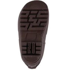 Pom Pom Gummistøvler m. For - Ankel - Chocolate Heart