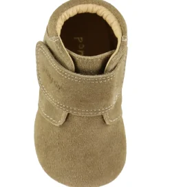 Pom Pom Skindfutter - Beginners Velcro - Kakhi Suede