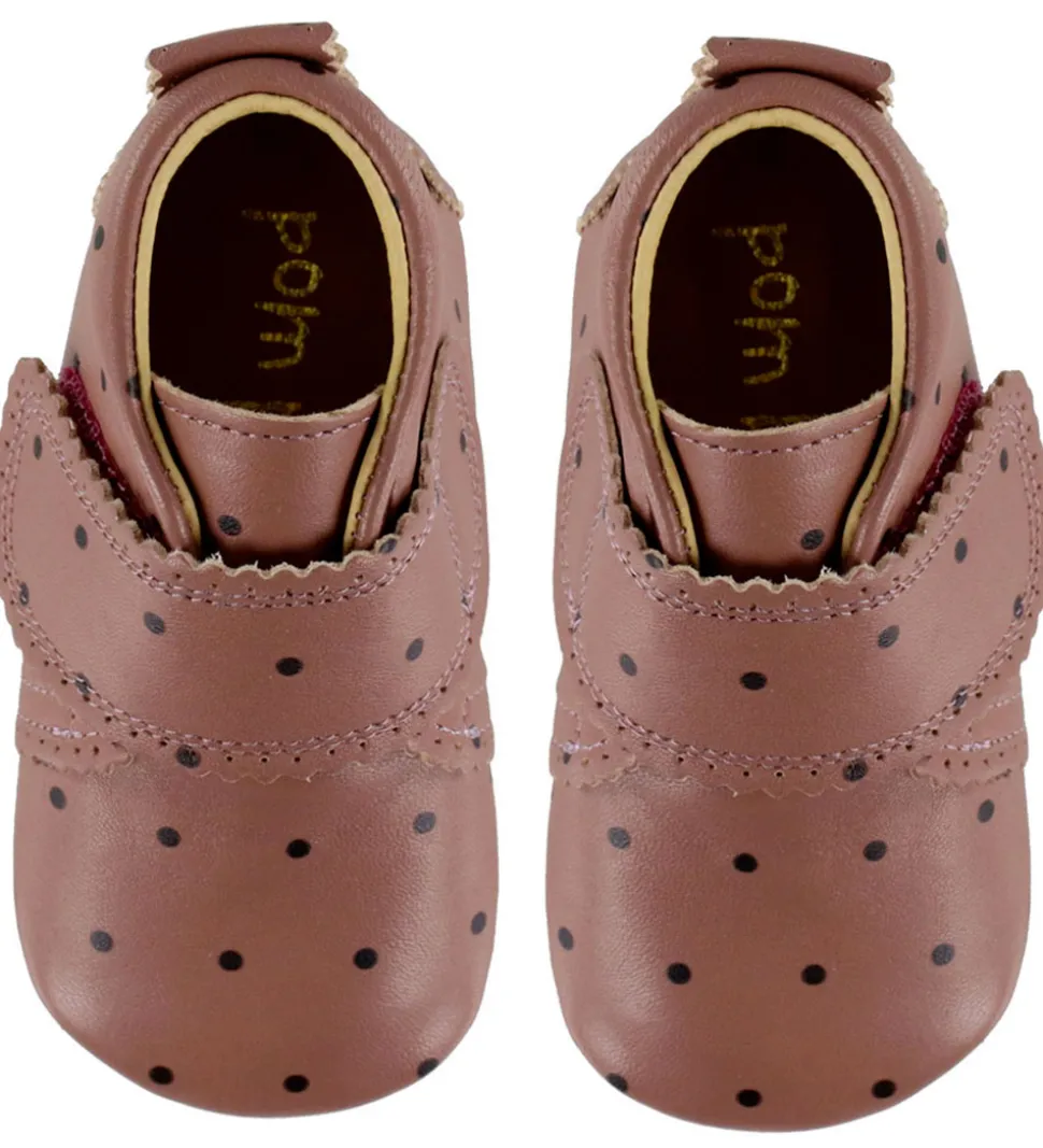 Pom Pom Skindfutter - Beginners Velcro Scallops - Vintage Rose